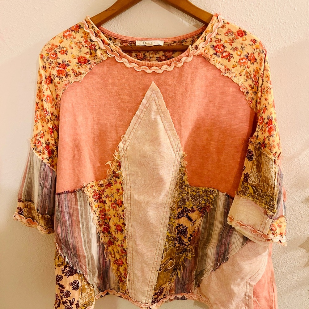 Oli & Hali Patchwork Top - Women’s Small